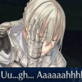 😢 emoji fgo hot takes Telegram sticker 12 of 50