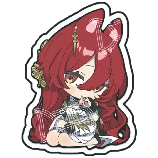 😏 emoji hsr sillies :: @futasticker Telegram sticker 9 of 32