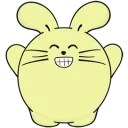 😁 emoji Fat Rabbit Farm Telegram sticker 12 of 42