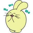 😂 emoji Fat Rabbit Farm Telegram sticker 17 of 42