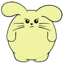 😞 emoji Fat Rabbit Farm Telegram sticker 6 of 42