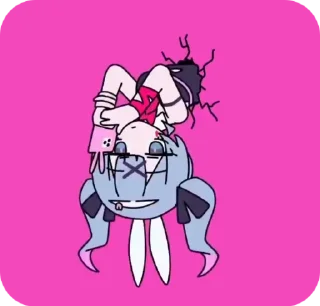 🌟 emoji Hatsune Miku Rabbit Hole! Telegram sticker 19 of 26