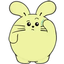 😕 emoji Fat Rabbit Farm Telegram sticker 18 of 42