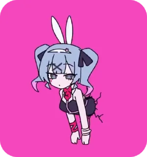 🌟 emoji Hatsune Miku Rabbit Hole! Telegram sticker 15 of 26