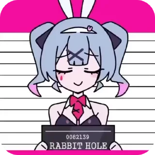 🌟 emoji Hatsune Miku Rabbit Hole! Telegram sticker 13 of 26