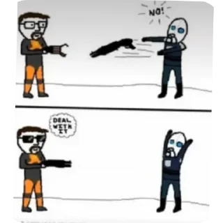 Sticker from Half-life memes