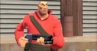 Sticker from Team Fortress