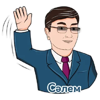 Sticker from TOQAYEV TEAM