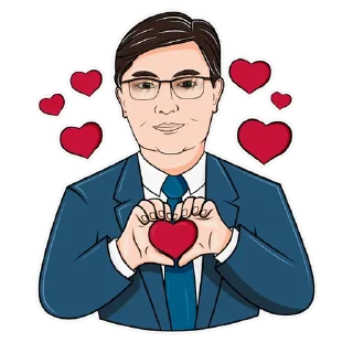 Sticker from TOQAYEV TEAM
