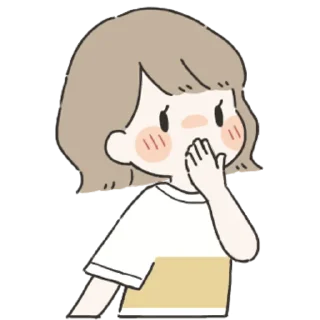 🤭 emoji With You (Girl) @jp_stickers Telegram sticker 7 of 33