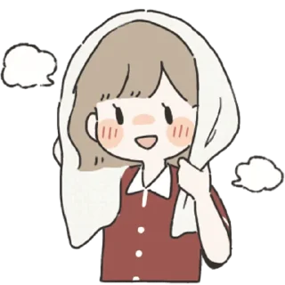 🛀 emoji With You (Girl) @jp_stickers Telegram sticker 24 of 33
