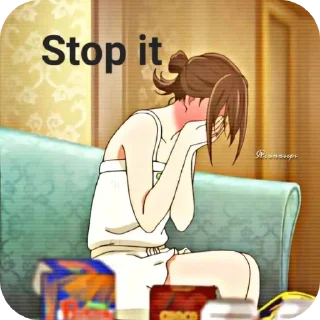 Sticker from I wan to eat your pancreas