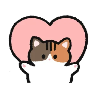 🍮 emoji котятки..  ૮꒰◞ ◟ ꒱ა .. 
૮꒰@CUTE_stickers_emoji꒱ა Telegram sticker 13 of 32