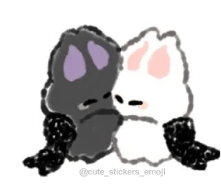 Sticker from ૮ᜊ ₊  °  мышка  ૮꒰◞ ◟ ꒱ა .. ૮꒰@CUTE_stickers_emoji꒱ა