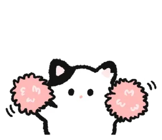 🍩 emoji котятки..  ૮꒰◞ ◟ ꒱ა .. 
૮꒰@CUTE_stickers_emoji꒱ა Telegram sticker 8 of 32