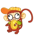 Sticker from Monkey