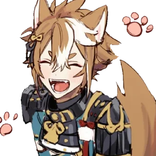 ❤️‍🔥 emoji Gorou|Genshin Impact Telegram sticker 22 of 22