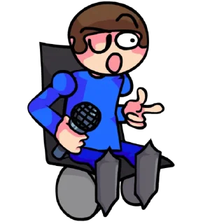 ⬇️ emoji Дэйв. [@kakashki21] Telegram sticker 21 of 101