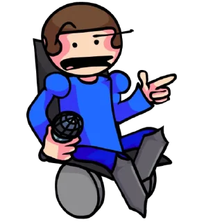 ⬅️ emoji Дэйв. [@kakashki21] Telegram sticker 20 of 101