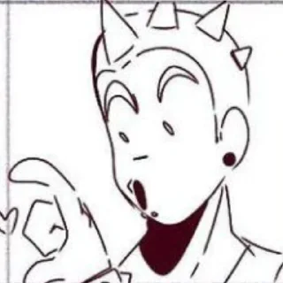 👩‍🦲 emoji Спайк: 𖥨 ! ⊹ [@Najosa_chan] Telegram sticker 7 of 28