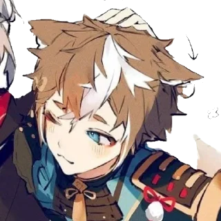 😌 emoji Gorou|Genshin Impact Telegram sticker 20 of 22