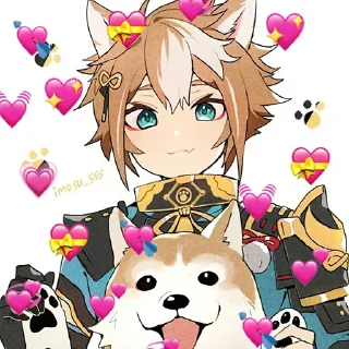 ❤️ emoji gorou❤️ Telegram sticker 5 of 21