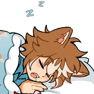 😴 emoji gorou 💗 Telegram sticker 16 of 16