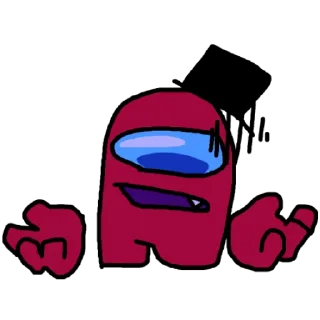 ⏺ emoji RedMungus (@kakashki21) Telegram sticker 14 of 31