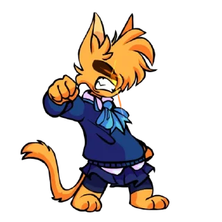 🆙 emoji Абби [@jopaCassandra] Telegram sticker 12 of 20