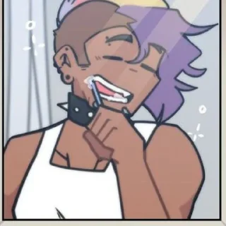👩‍🦲 emoji Спайк: 𖥨 ! ⊹ [@Najosa_chan] Telegram sticker 11 of 28