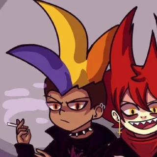 Sticker from Спайк: 𖥨 ! ⊹ [@Najosa_chan]