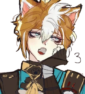 🙄 emoji gorou 💗 Telegram sticker 9 of 16
