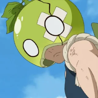 🗿 emoji Dr. Stone @stickers_you_were_looking_for Telegram sticker 16 of 41