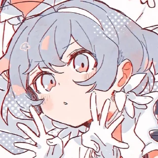 ✌️ emoji BSD @anime_sticks ✧✧✧✧✧✧✧✧✧✧✧✧✧✧ Telegram sticker 23 of 40