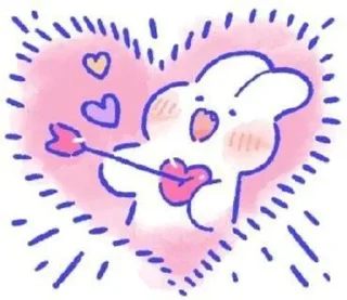 💗 emoji love by roz Telegram sticker 24 of 82