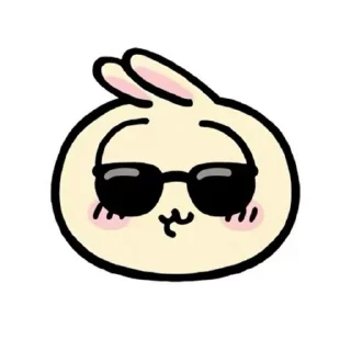 Sticker from Усагии 🎉 @IEHHBLAAT