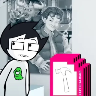 🌟 emoji Homestuck "Dave" :: @AG3NT_2D Telegram sticker 10 of 29
