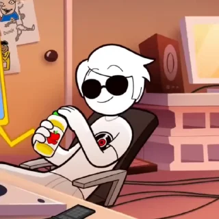 🌟 emoji Homestuck "Dave" :: @AG3NT_2D Telegram sticker 9 of 29