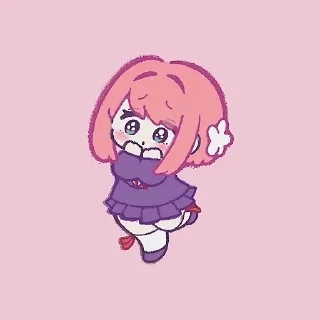 Sticker from 100kanojo