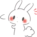 Sticker from Rabbit sticker set :: @line_stickers