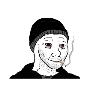 Sticker from Wojak