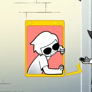 🌟 emoji Homestuck "Dave" :: @AG3NT_2D Telegram sticker 24 of 29