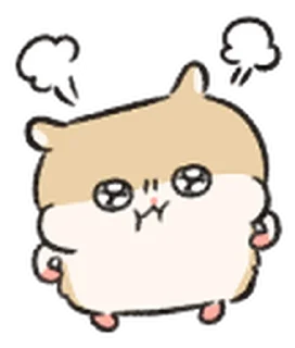 🐹 emoji ꒰  ྀི◞ ◟ ꒱  @mewsticks  ܀ ⊹ ˚ Telegram sticker 24 of 40