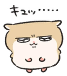 🐹 emoji ꒰  ྀི◞ ◟ ꒱  @mewsticks  ܀ ⊹ ˚ Telegram sticker 14 of 40
