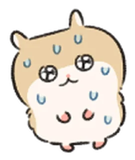 🐹 emoji ꒰  ྀི◞ ◟ ꒱  @mewsticks  ܀ ⊹ ˚ Telegram sticker 19 of 40