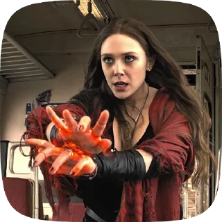 😤 emoji WANDA MAXIMOFF @chinozul Telegram sticker 24 of 50