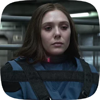 🙁 emoji WANDA MAXIMOFF 2.0 @chinozul Telegram sticker 5 of 50