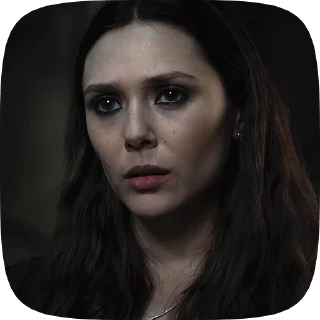 😒 emoji WANDA MAXIMOFF @chinozul Telegram sticker 10 of 50