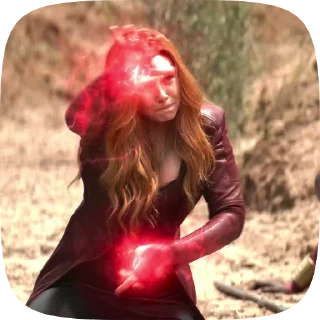 🪄 emoji WANDA MAXIMOFF 2.0 @chinozul Telegram sticker 17 of 50