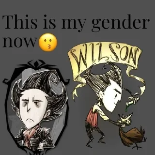 🏳️‍⚧️ emoji don't starve stickers Telegram sticker 5 of 30
